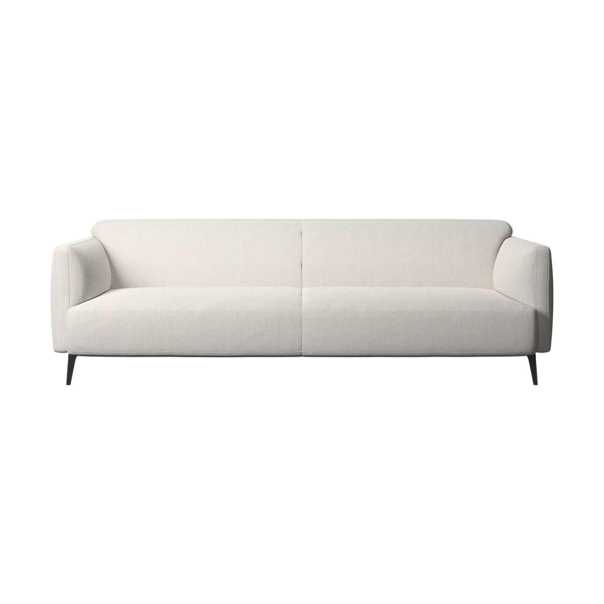 Sofá Modena de 3 plazas tela Lazio bouclé BoConcept Blanco-1