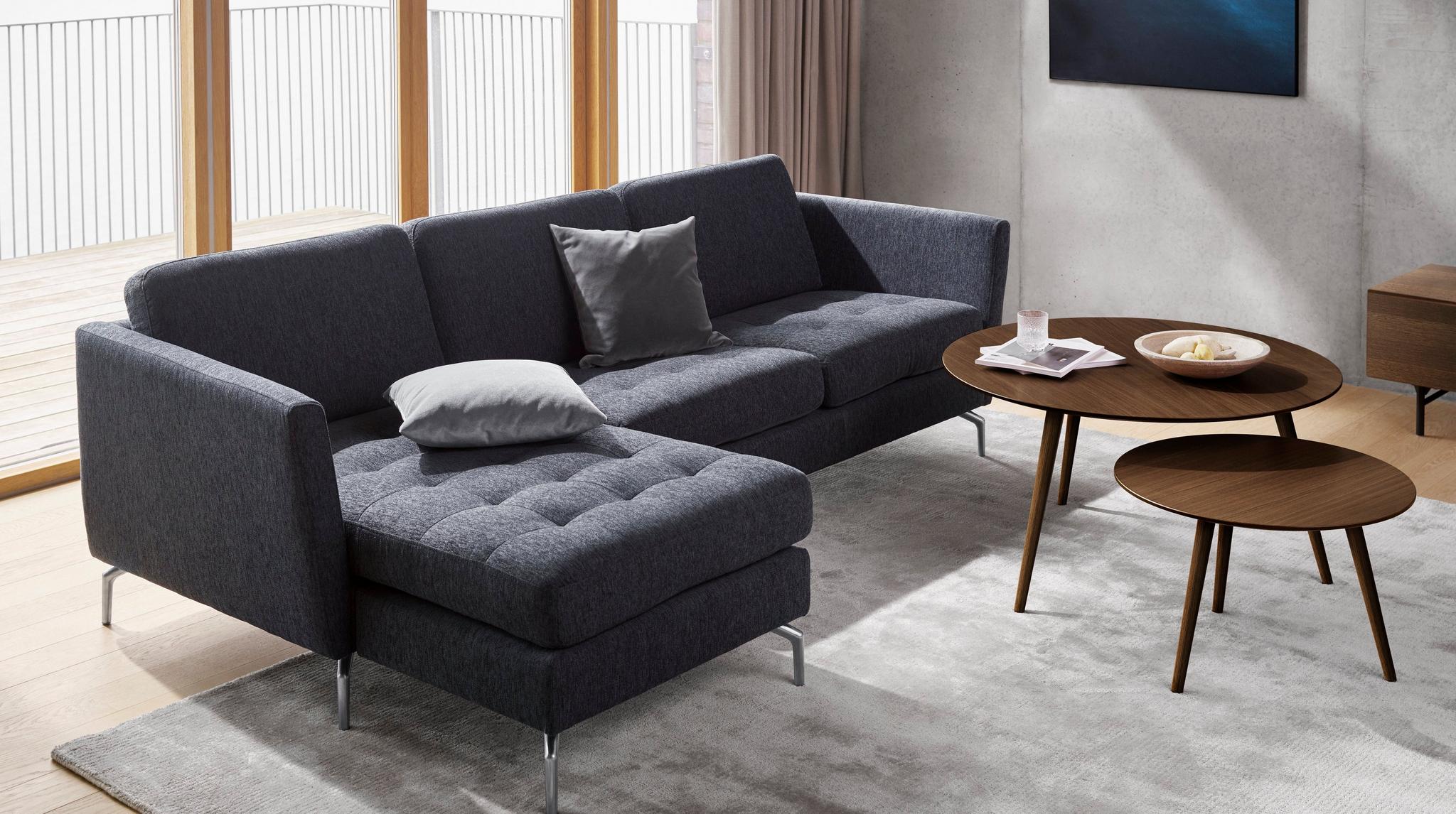 Reposapiés Osaka Ravello BoConcept - Azul oscuro Azul oscuro-4