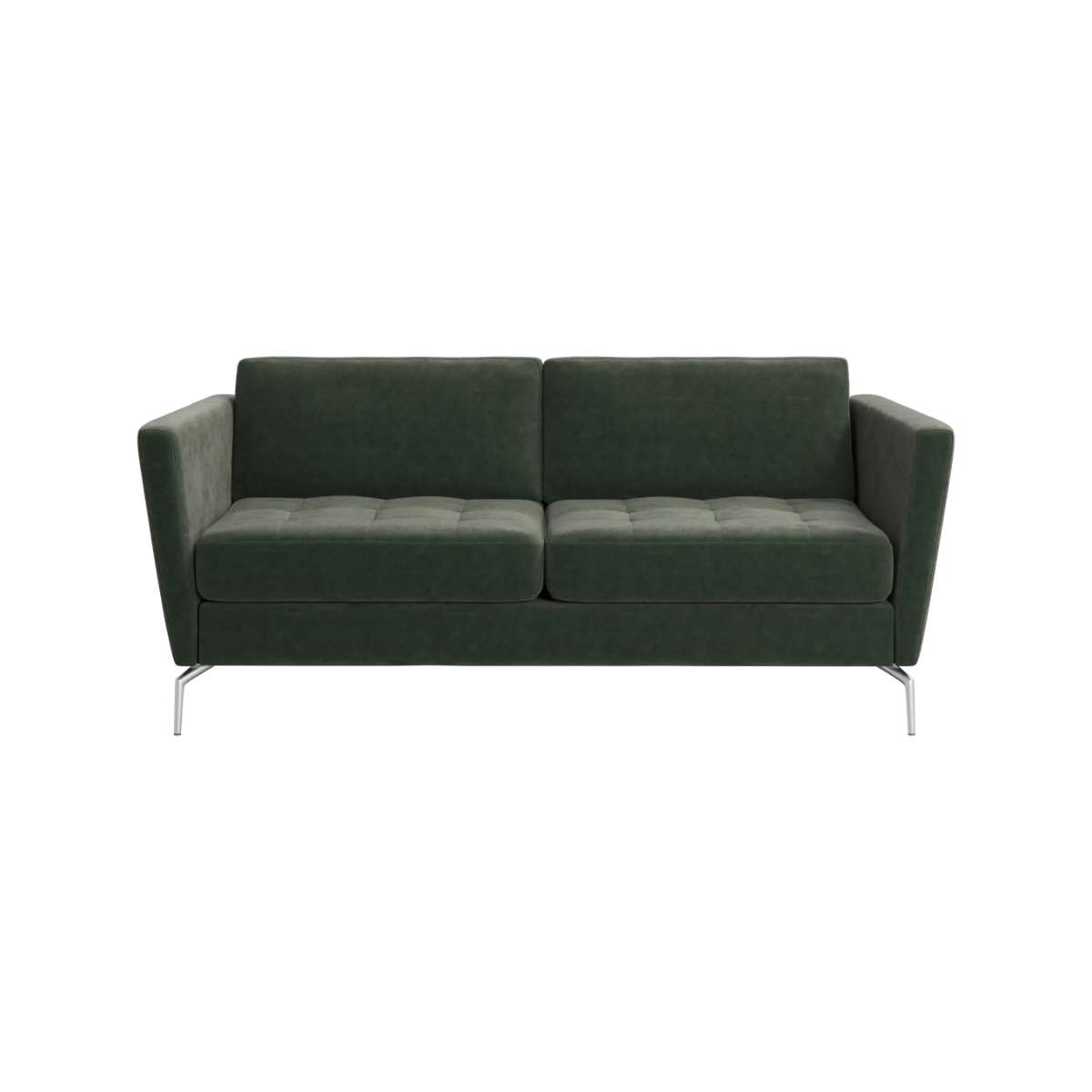 Sofá Osaka de 2 plazas tela Ravello BoConcept - Verde ceniza Verde ceniza-1