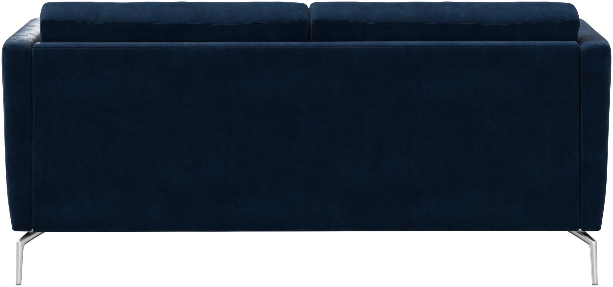 Sofá Osaka de 2 plazas tela Ravello BoConcept - Azul oscuro Azul oscuro-3
