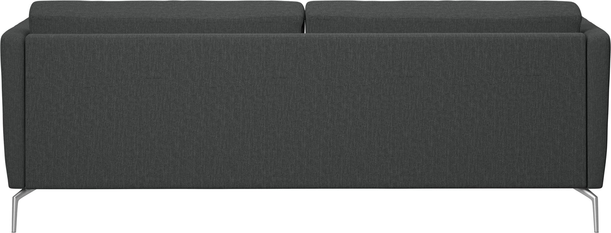 Sofá Osaka de 2,5 plazas tela Nani BoConcept - Gris oscuro Gris oscuro-3