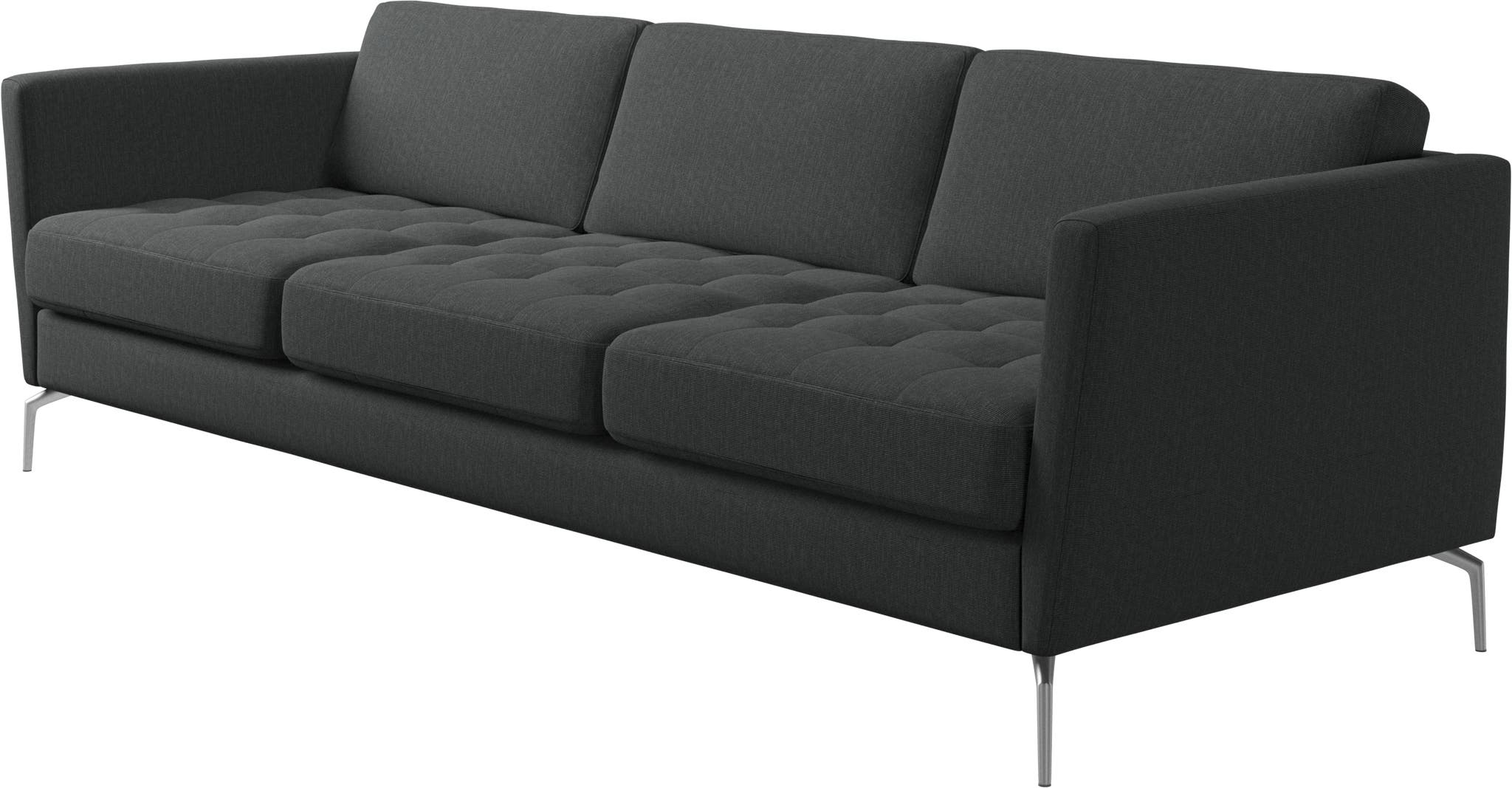 Sofá Osaka de 3 plazas Nani BoConcept - Gris oscuro Gris oscuro-2