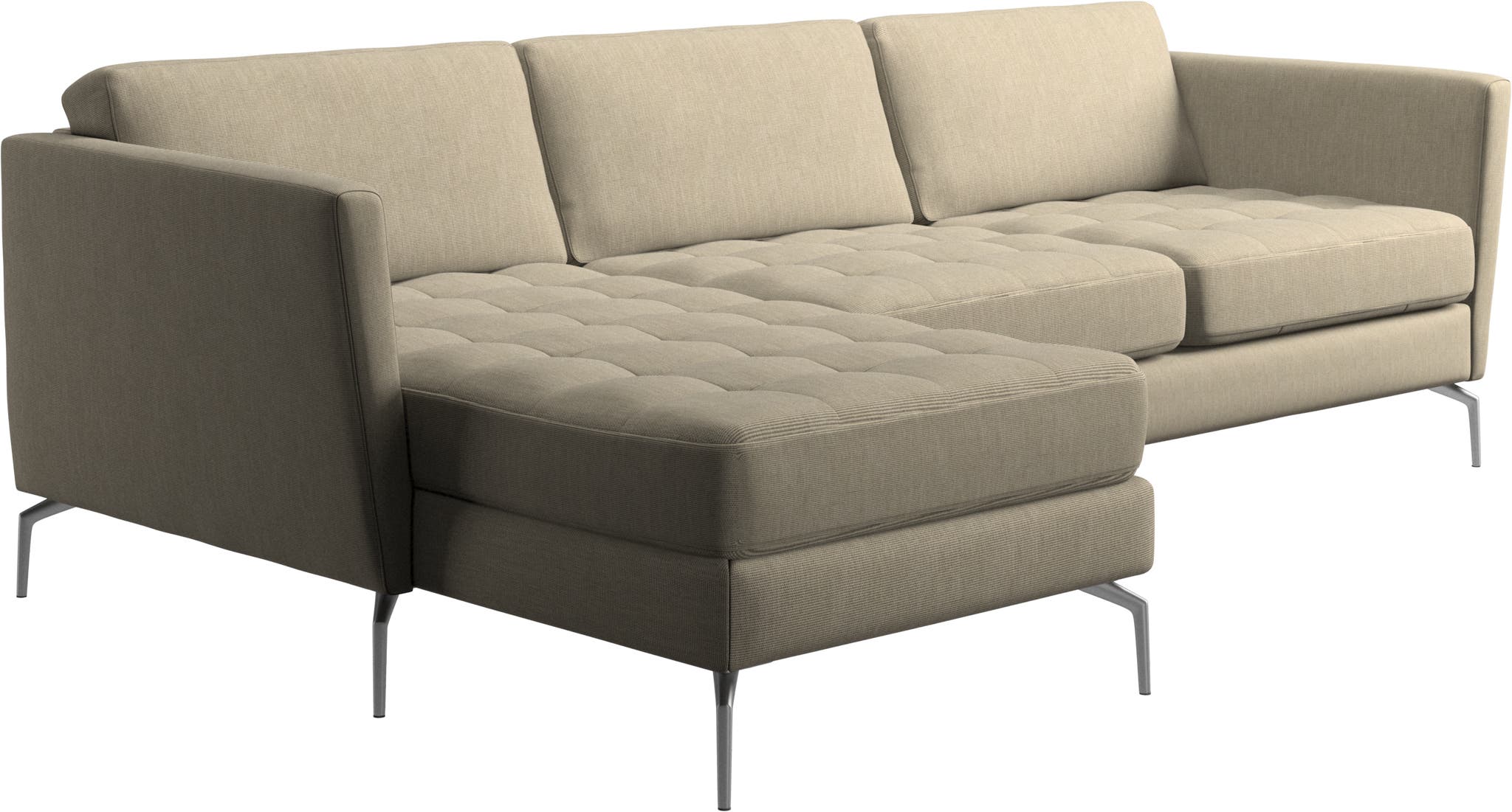 Sofá Osaka con chaiselongue izquierda Nani BoConcept - Beige Beige-3