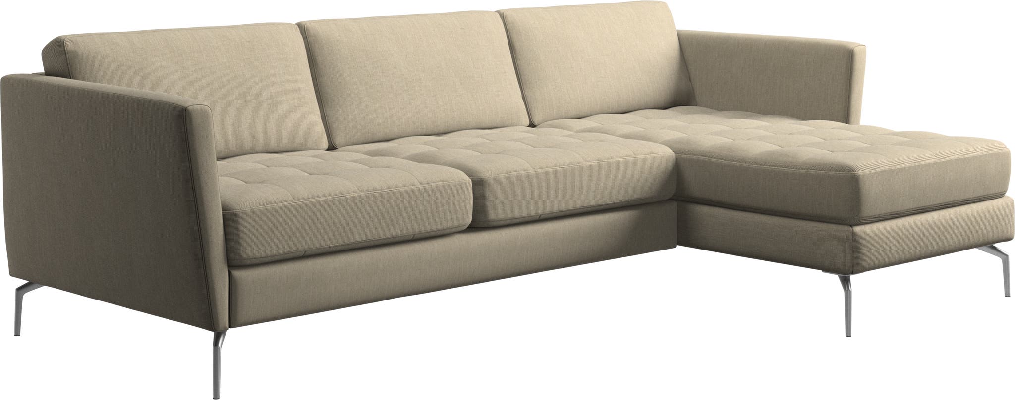 Imagen 3 de Sofá Osaka con chaiselongue derecha Nani BoConcept - Beige Beige