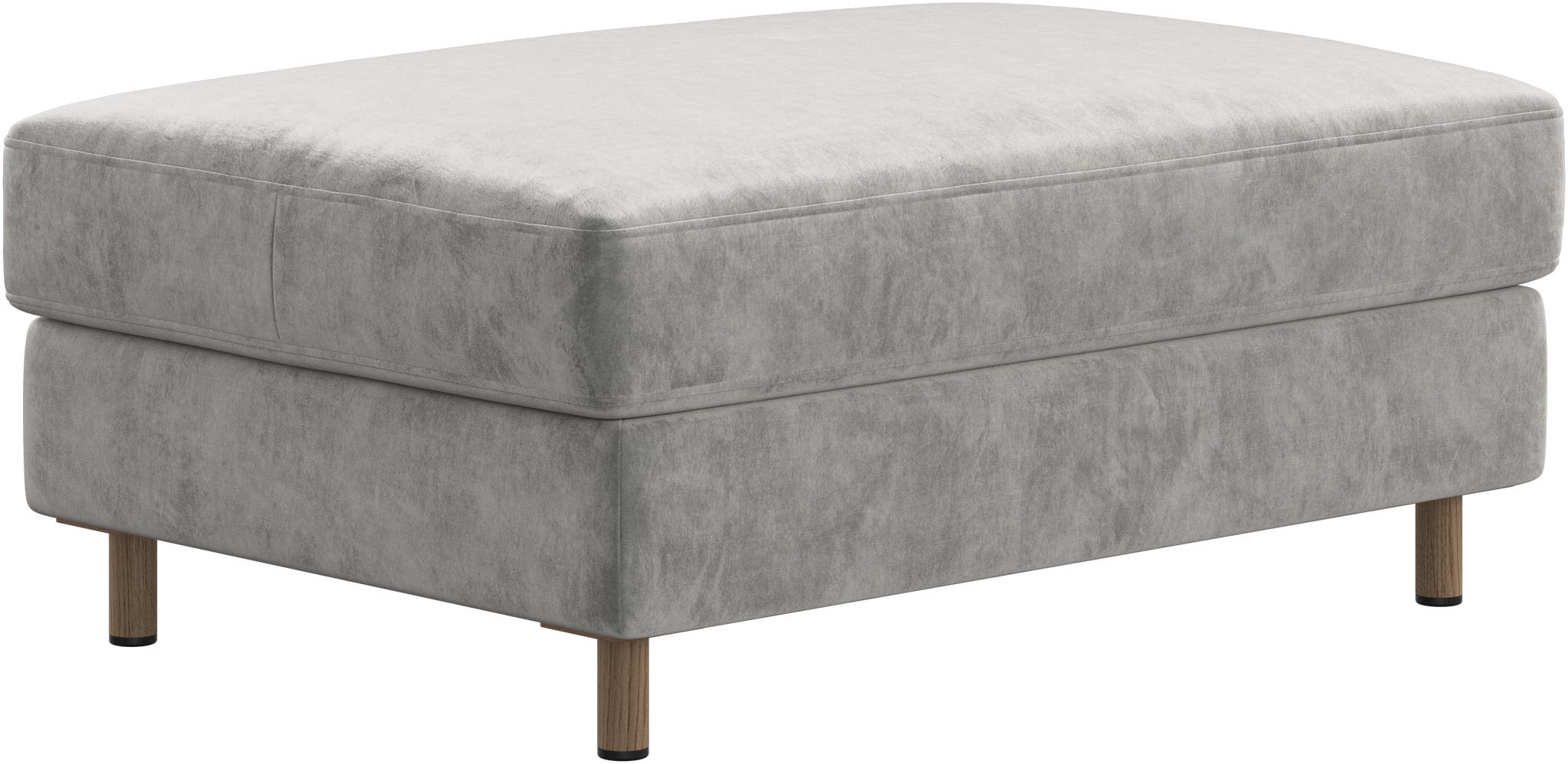 Imagen 3 de Puf individual tela Ravello BoConcept - Gris claro Gris claro