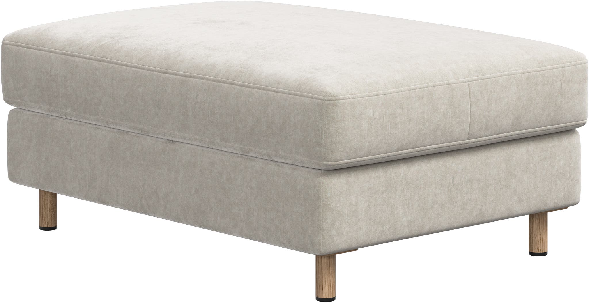 Imagen 2 de Puf individual tela Ravello BoConcept - Beige Beige