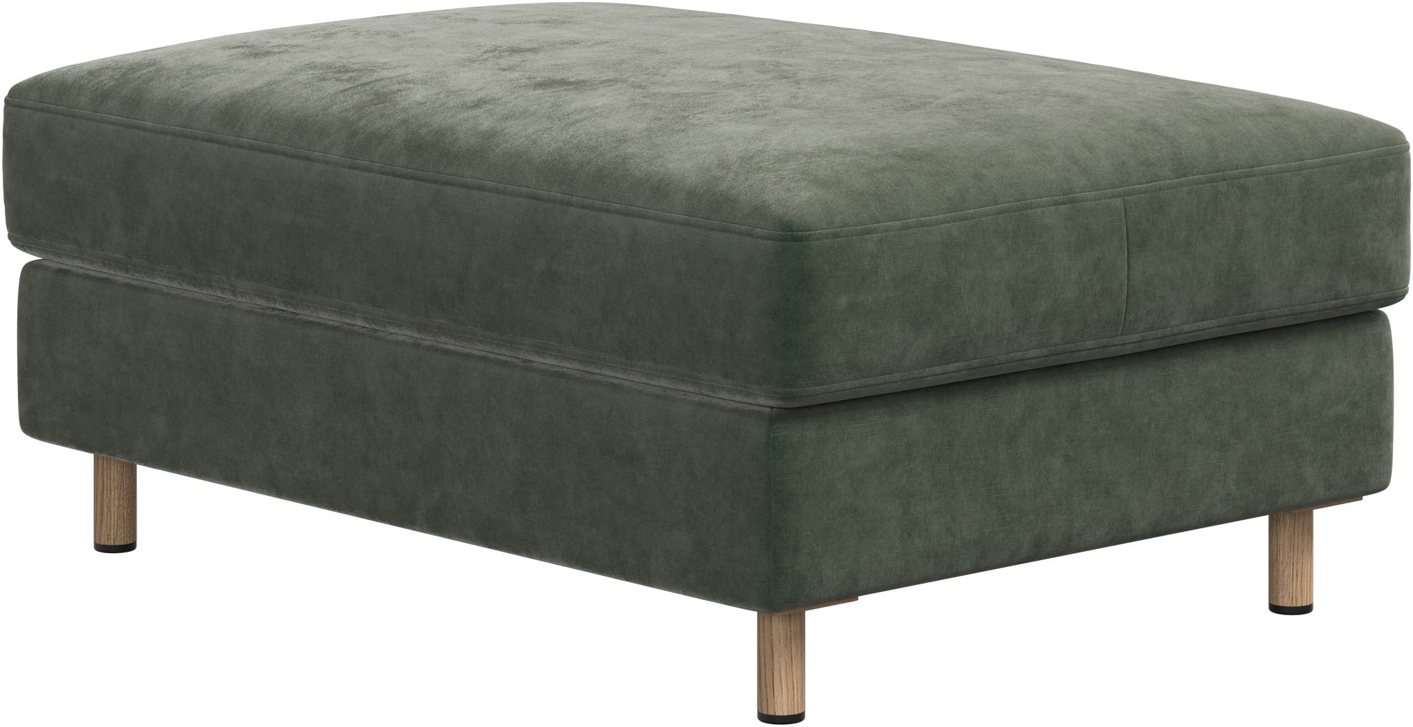 Imagen 2 de Puf individual tela Ravello BoConcept - Verde ceniza Verde ceniza