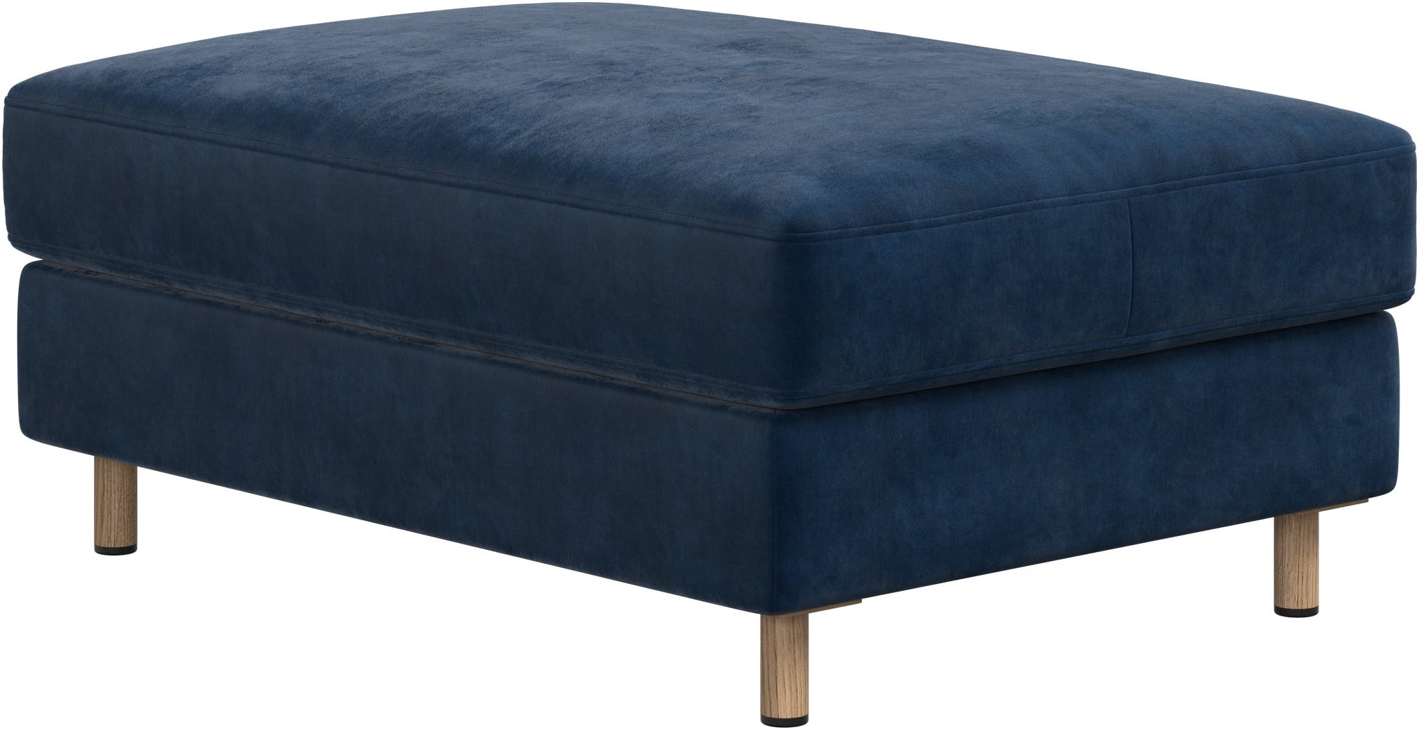 Imagen 2 de Puf individual tela Ravello BoConcept - Azul oscuro Azul oscuro