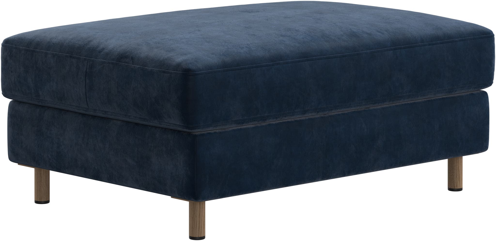 Imagen 3 de Puf individual tela Ravello BoConcept - Azul oscuro Azul oscuro