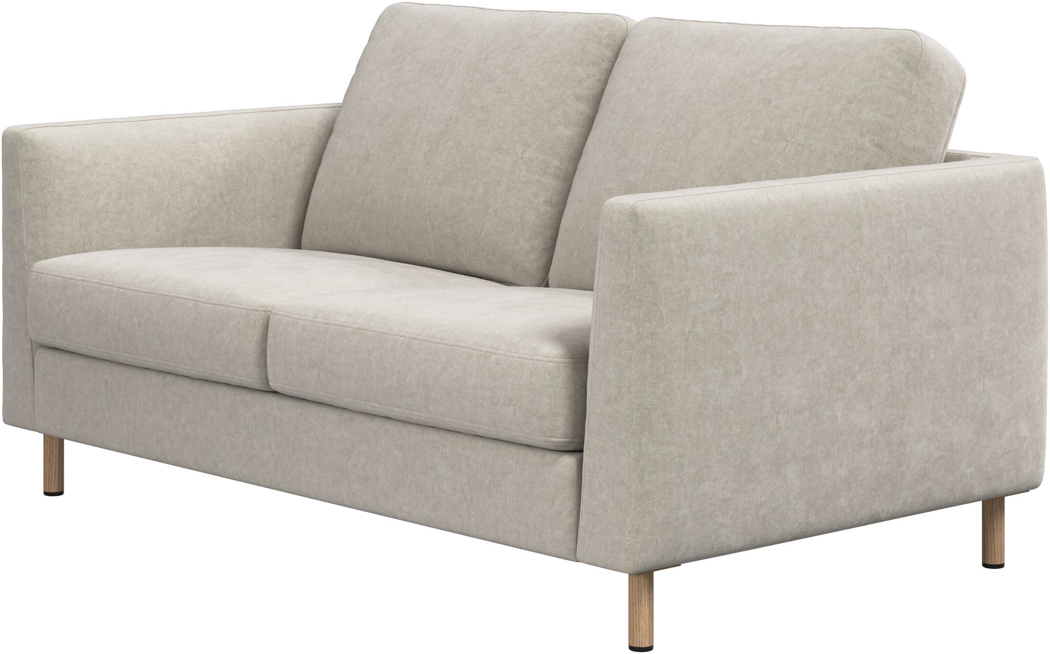 Sofá individual de 2 plazas tela Ravello BoConcept - Beige Beige-2