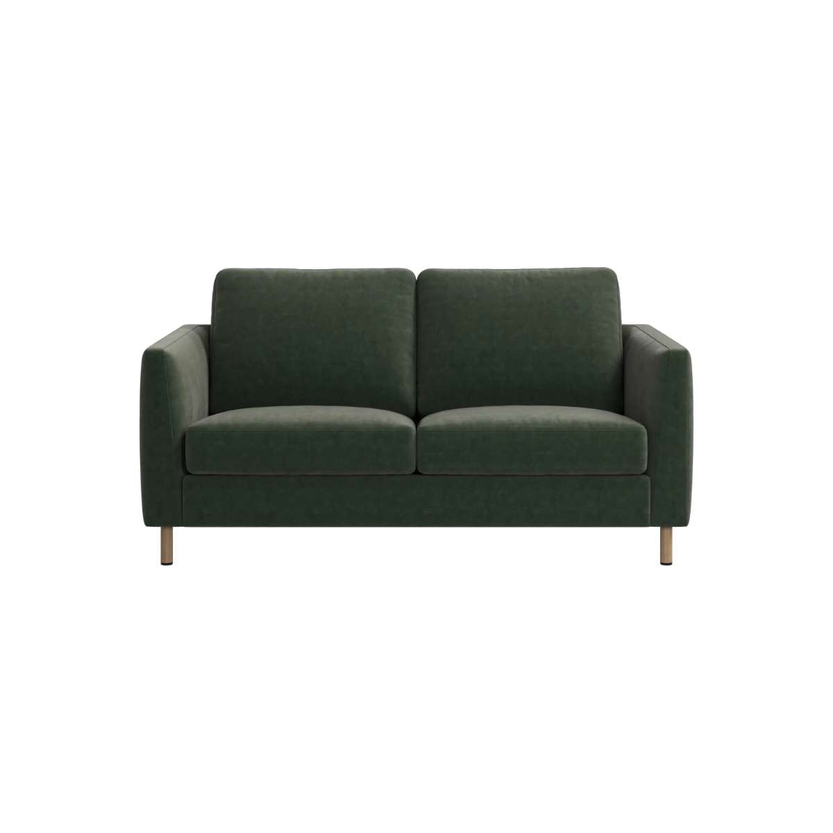 Sofá individual de 2 plazas tela Ravello BoConcept - Verde ceniza Verde ceniza-1