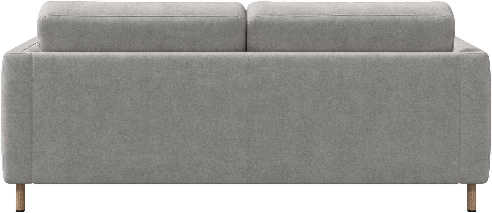 Imagen 3 de Sofá individual de 2,5 plazas tela Ravello BoConcept - Gris claro Gris claro