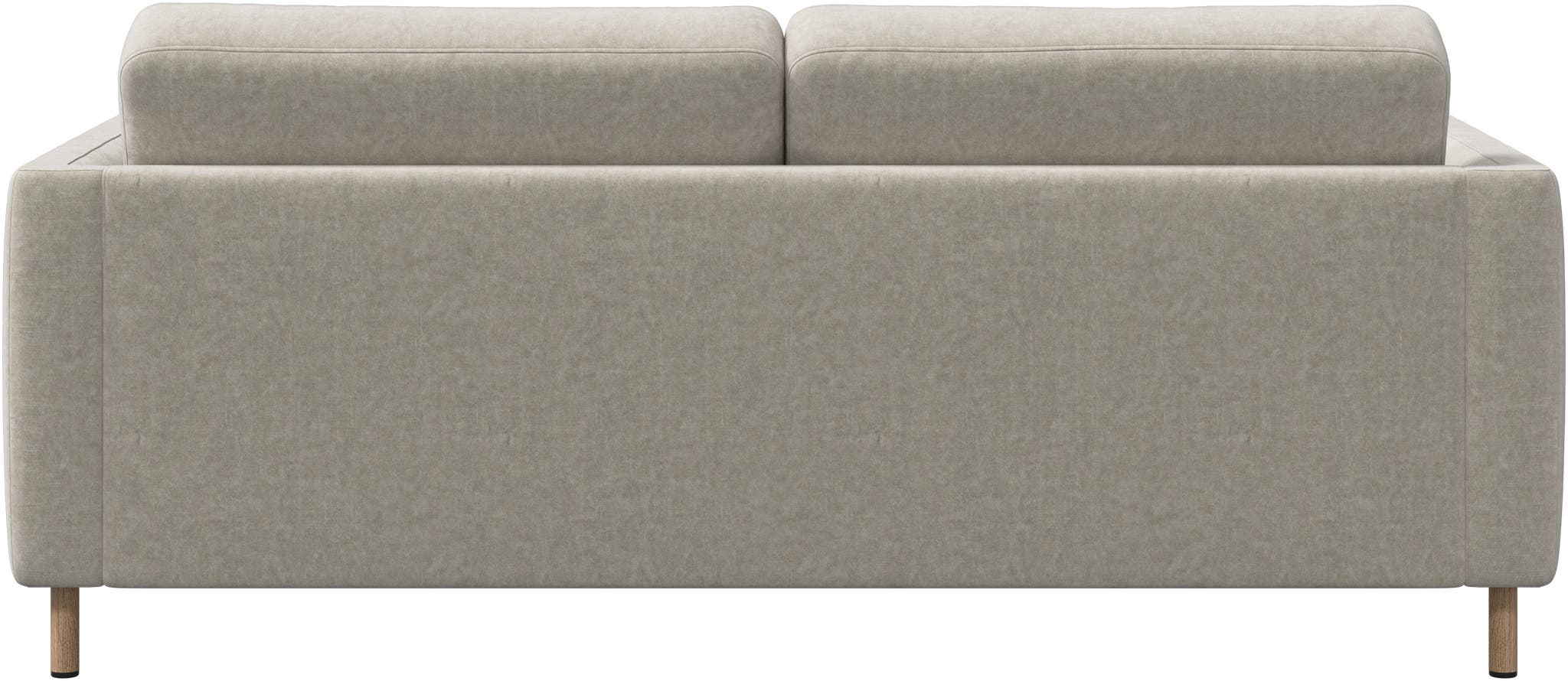 Imagen 2 de Sofá individual de 2,5 plazas tela Ravello BoConcept - Beige Beige