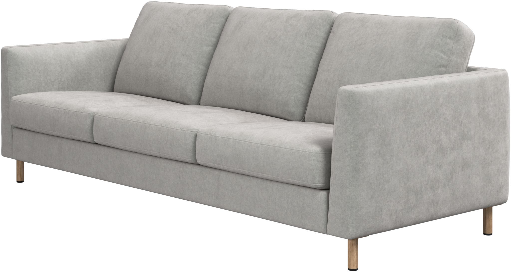 Sofá individual de 3 plazas Ravello BoConcept - Gris claro Gris claro-2