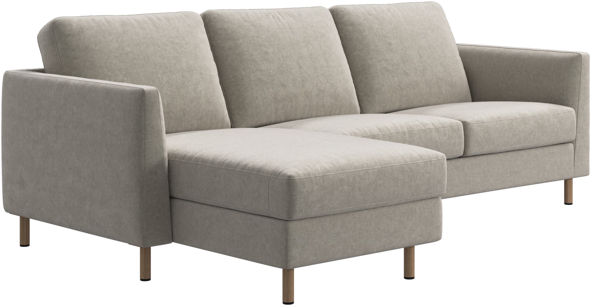 Imagen 3 de Sofá individual con chaiselongue izquierda Ravello BoConcept - Beige Beige