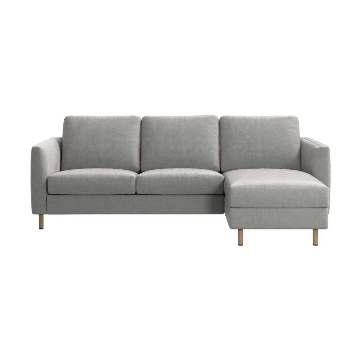 Imagen 0 de Sofá individual con chaiselongue derecha Ravello BoConcept Gris claro