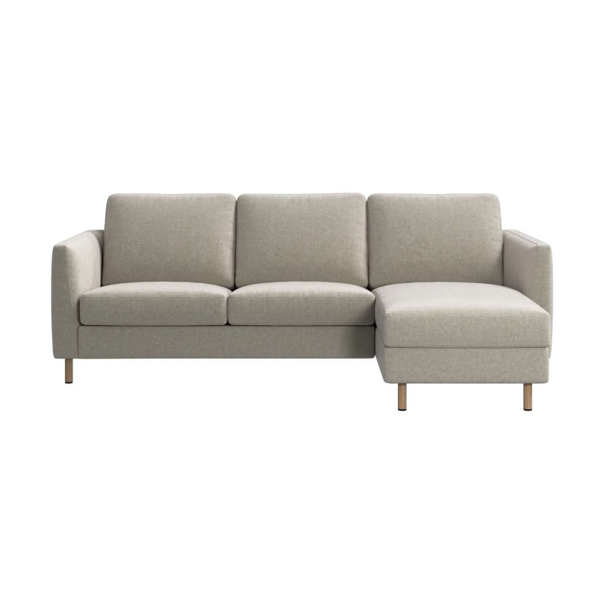 Sofá individual con chaiselongue derecha Ravello BoConcept - Beige Beige-1