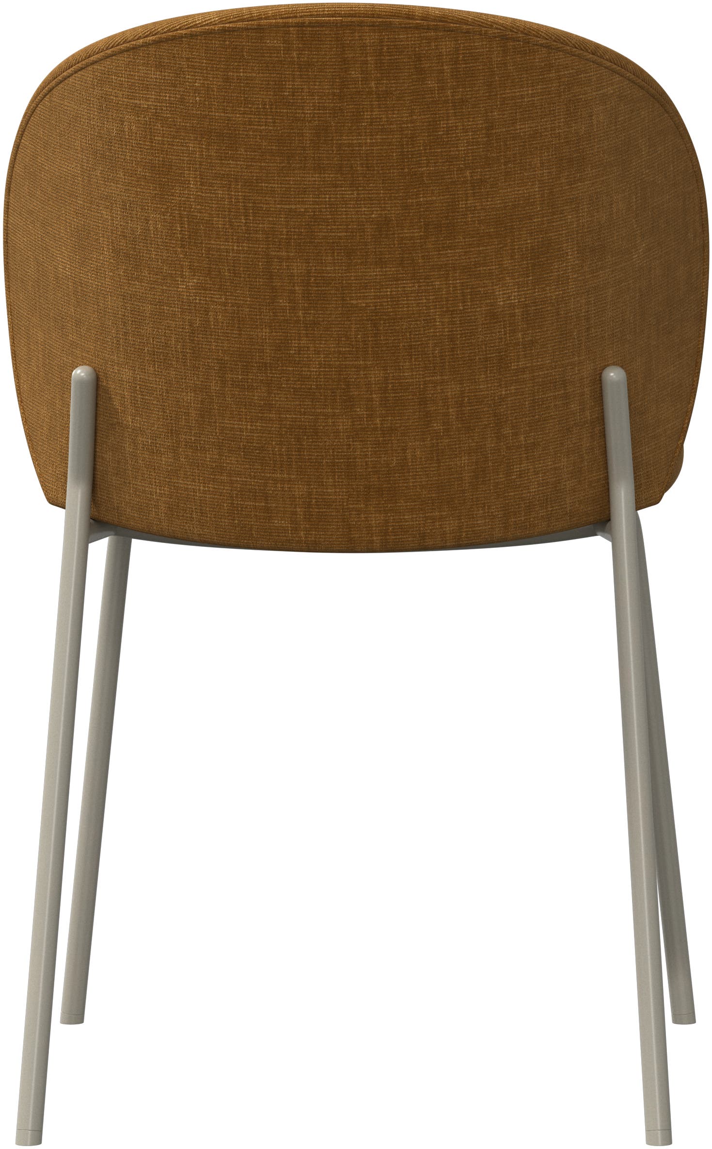 Imagen 4 de Pack de dos sillas Princeton gris ceniza tela Napoli BoConcept - Beige Beige