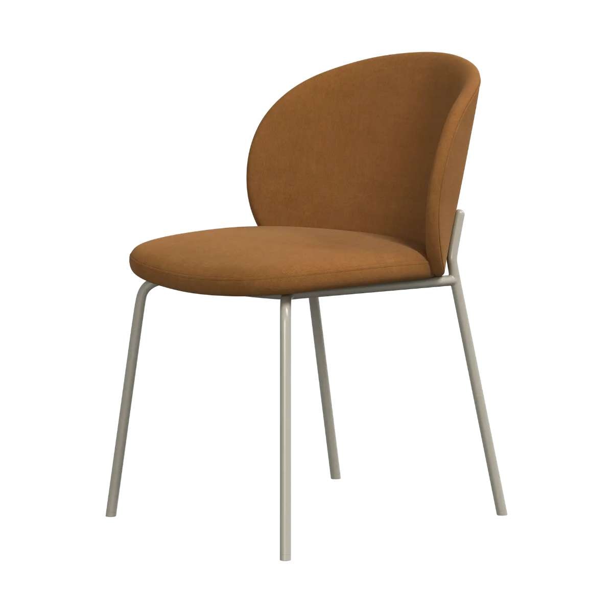 Imagen 1 de Pack de dos sillas Princeton gris ceniza tela Frisco BoConcept - Camel Camel
