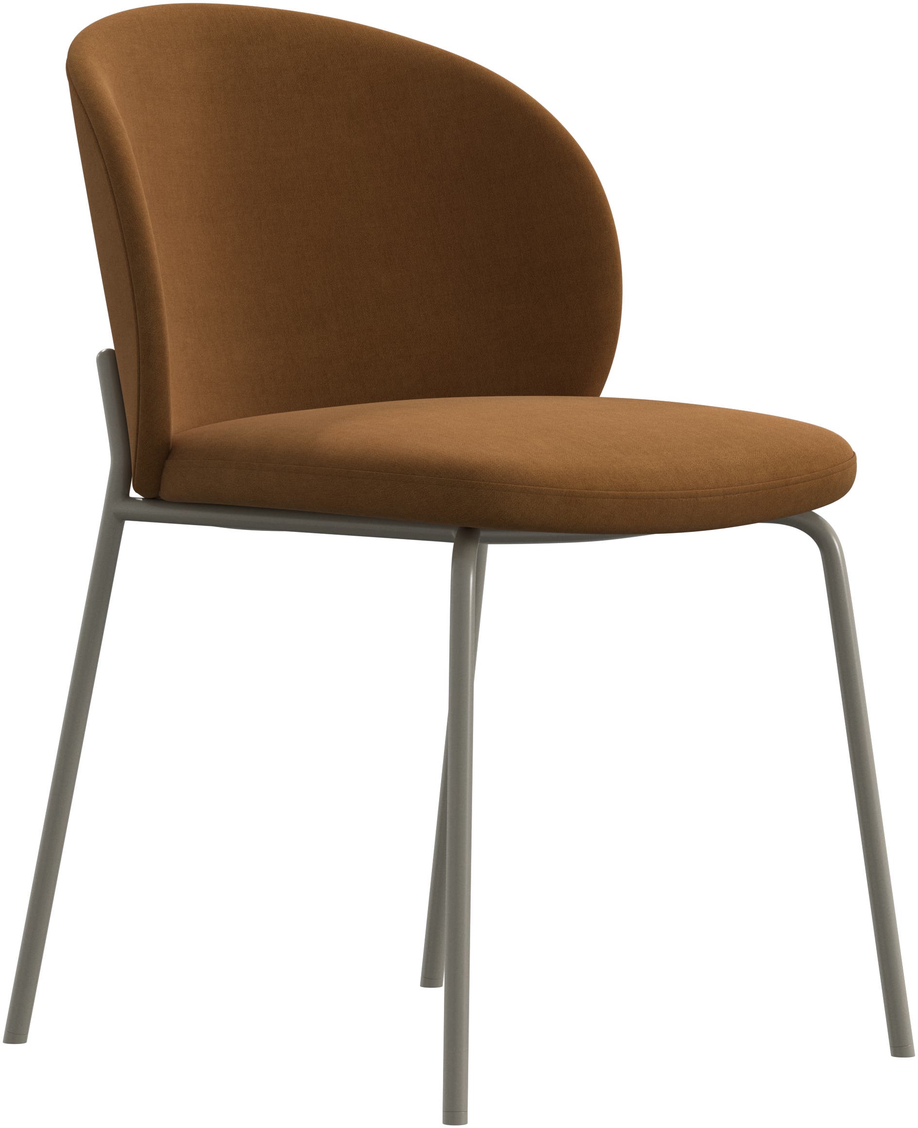 Imagen 2 de Pack de dos sillas Princeton gris ceniza tela Frisco BoConcept - Camel Camel