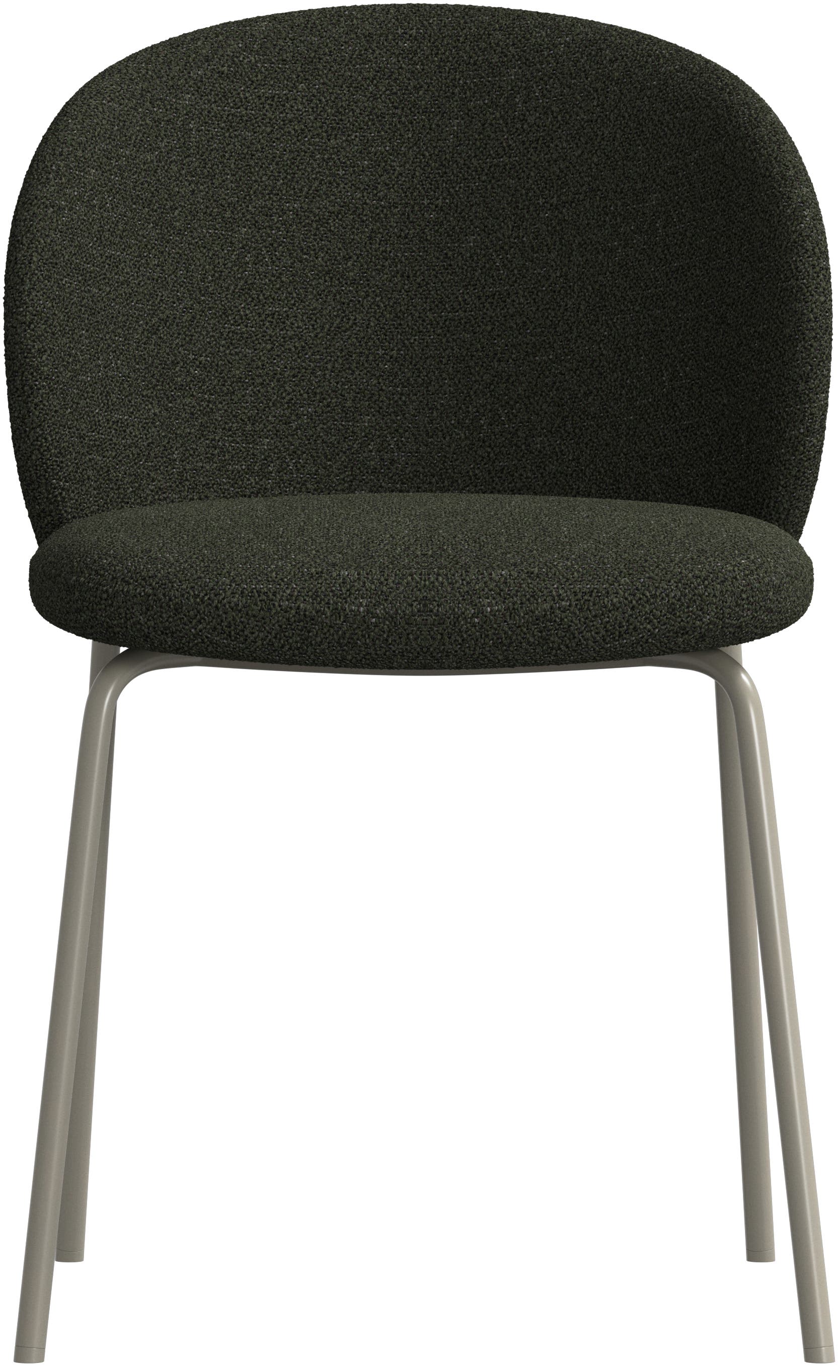Imagen 3 de Pack de dos sillas Princeton gris ceniza tela Lazio BoConcept - Verde oscuro Verde oscuro