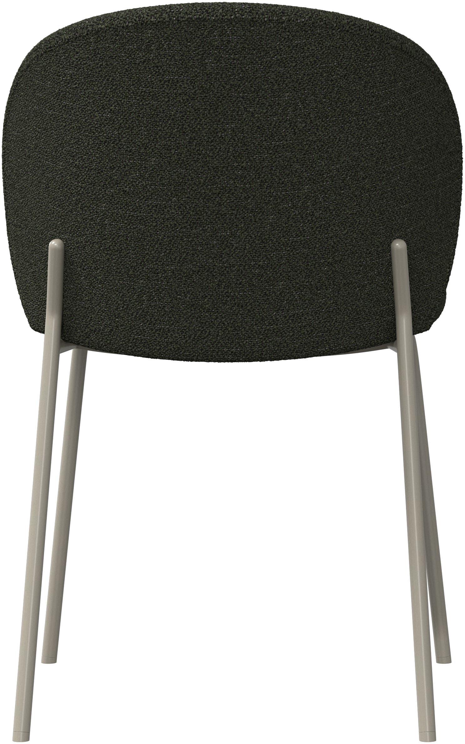 Imagen 4 de Pack de dos sillas Princeton gris ceniza tela Lazio BoConcept - Verde oscuro Verde oscuro