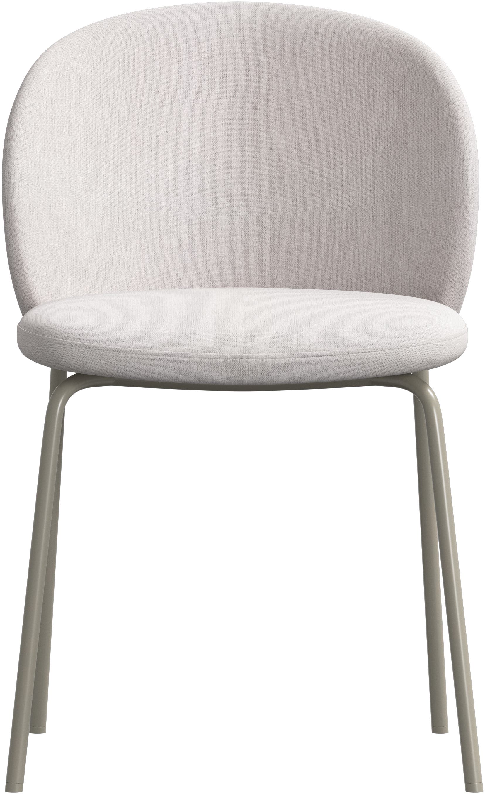 Imagen 3 de Pack de dos sillas Princeton gris ceniza tela Frisco BoConcept - Beige Beige