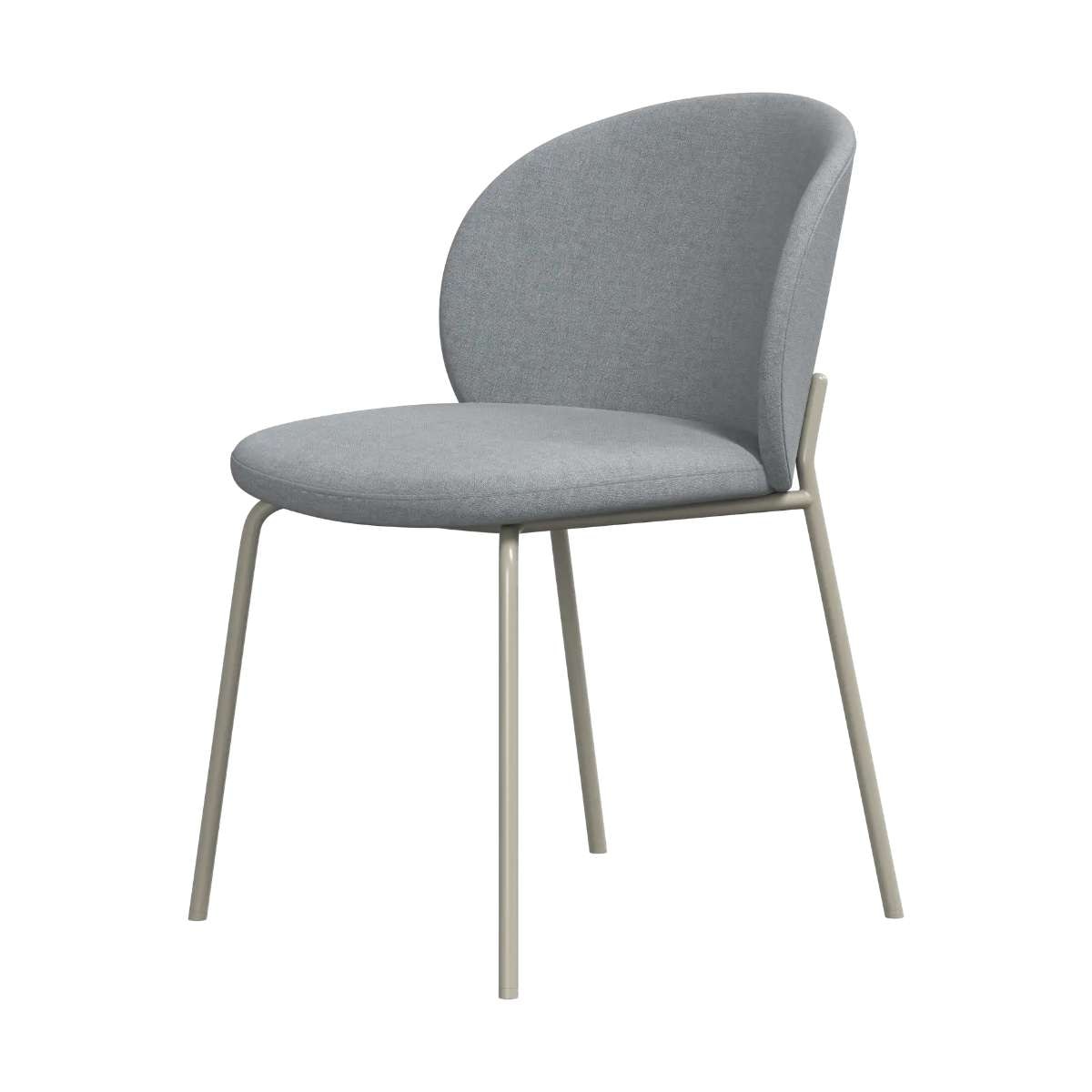 Imagen 1 de Pack de dos sillas Princeton gris ceniza tela Frisco BoConcept - Gris claro Gris claro