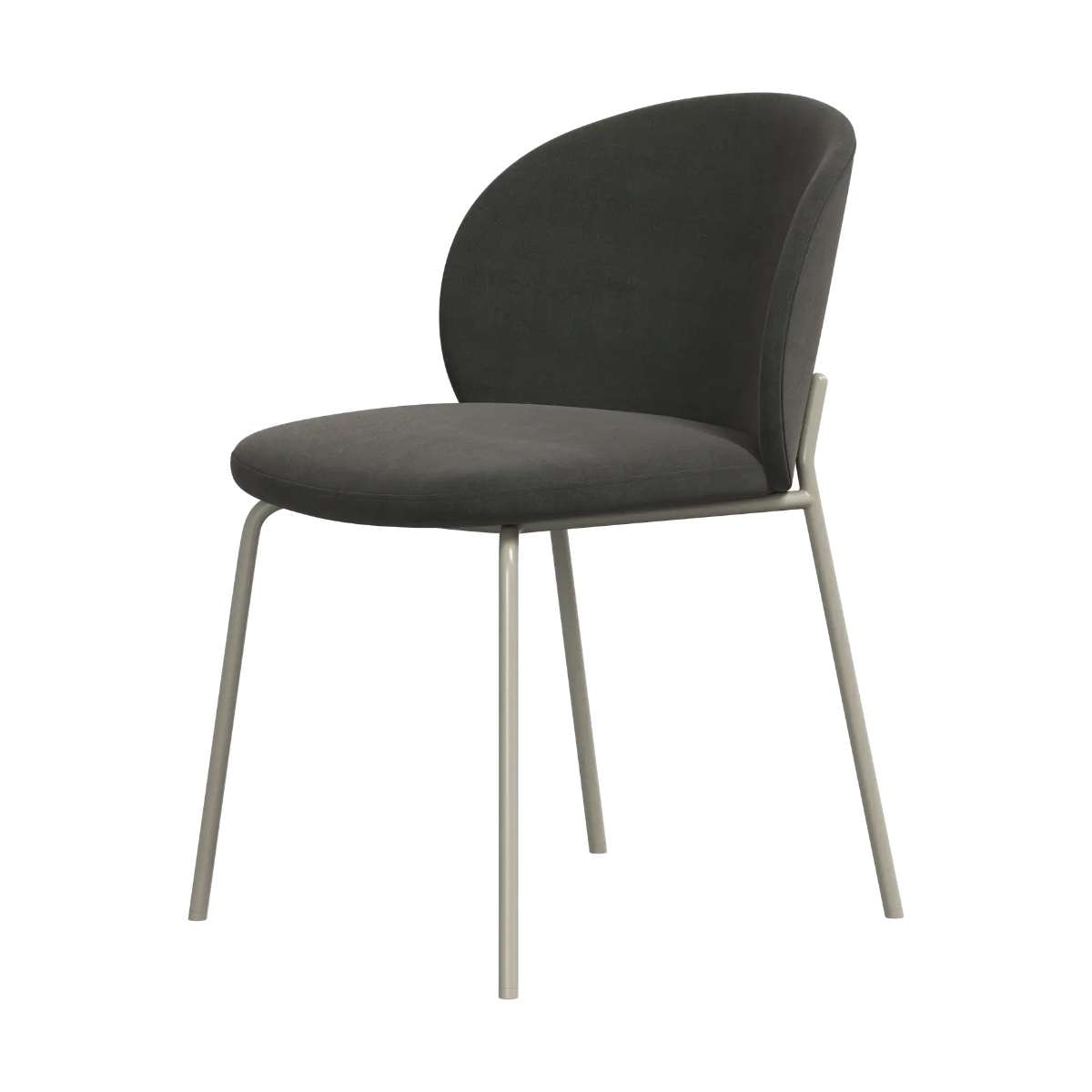 Imagen 1 de Pack de dos sillas Princeton gris ceniza tela Frisco BoConcept - Verde ceniza Verde ceniza