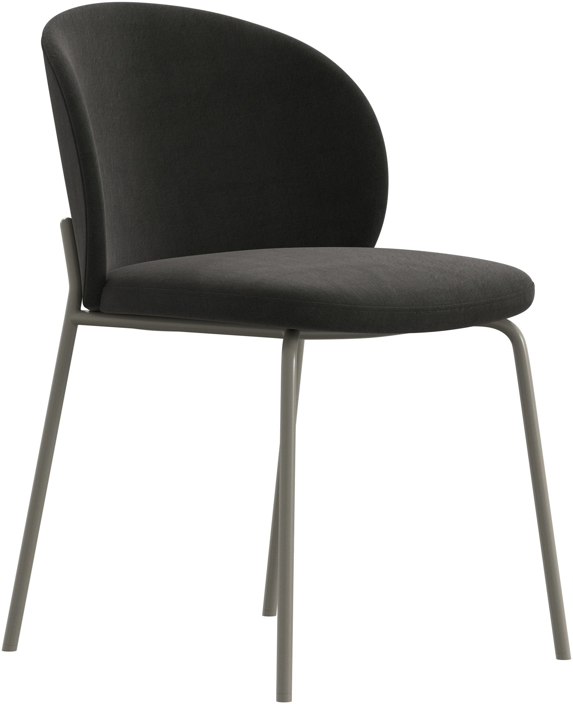 Imagen 2 de Pack de dos sillas Princeton gris ceniza tela Frisco BoConcept - Verde ceniza Verde ceniza