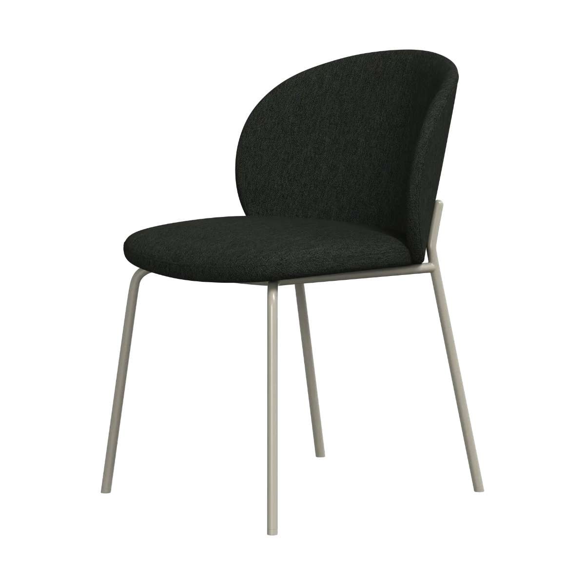 Imagen 1 de Pack de dos sillas Princeton gris ceniza tela Bristol BoConcept - Verde oscuro Verde oscuro