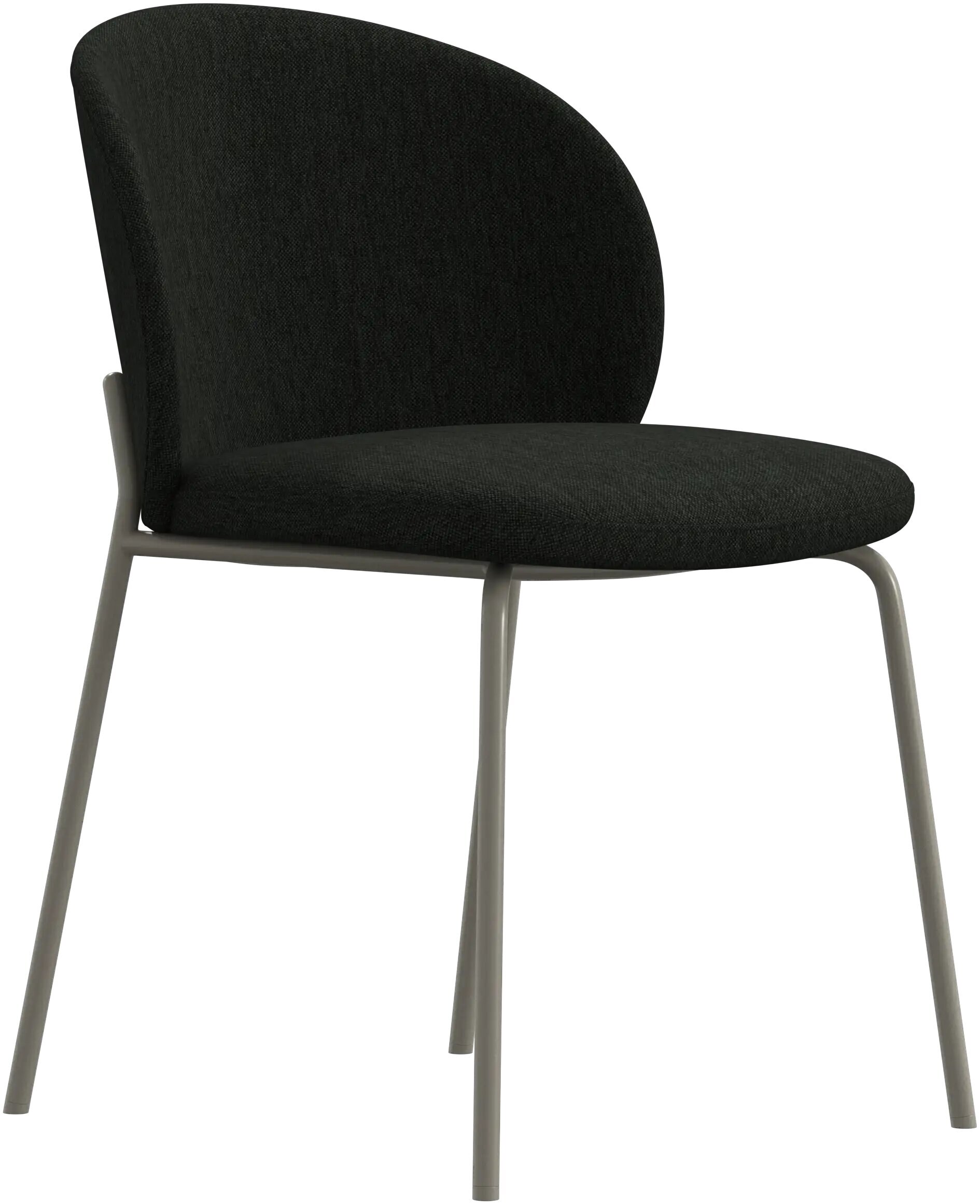 Imagen 2 de Pack de dos sillas Princeton gris ceniza tela Bristol BoConcept - Verde oscuro Verde oscuro