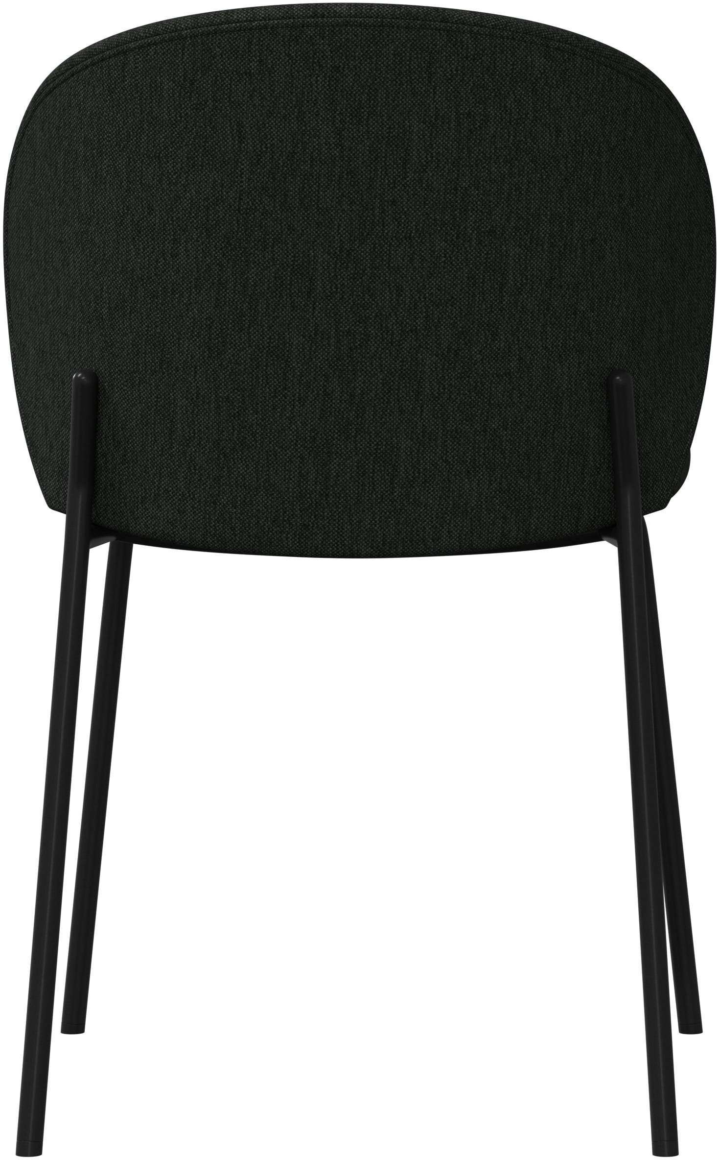 Imagen 4 de Pack de dos sillas Princeton negra tela Bristol BoConcept - Verde oscuro Verde oscuro