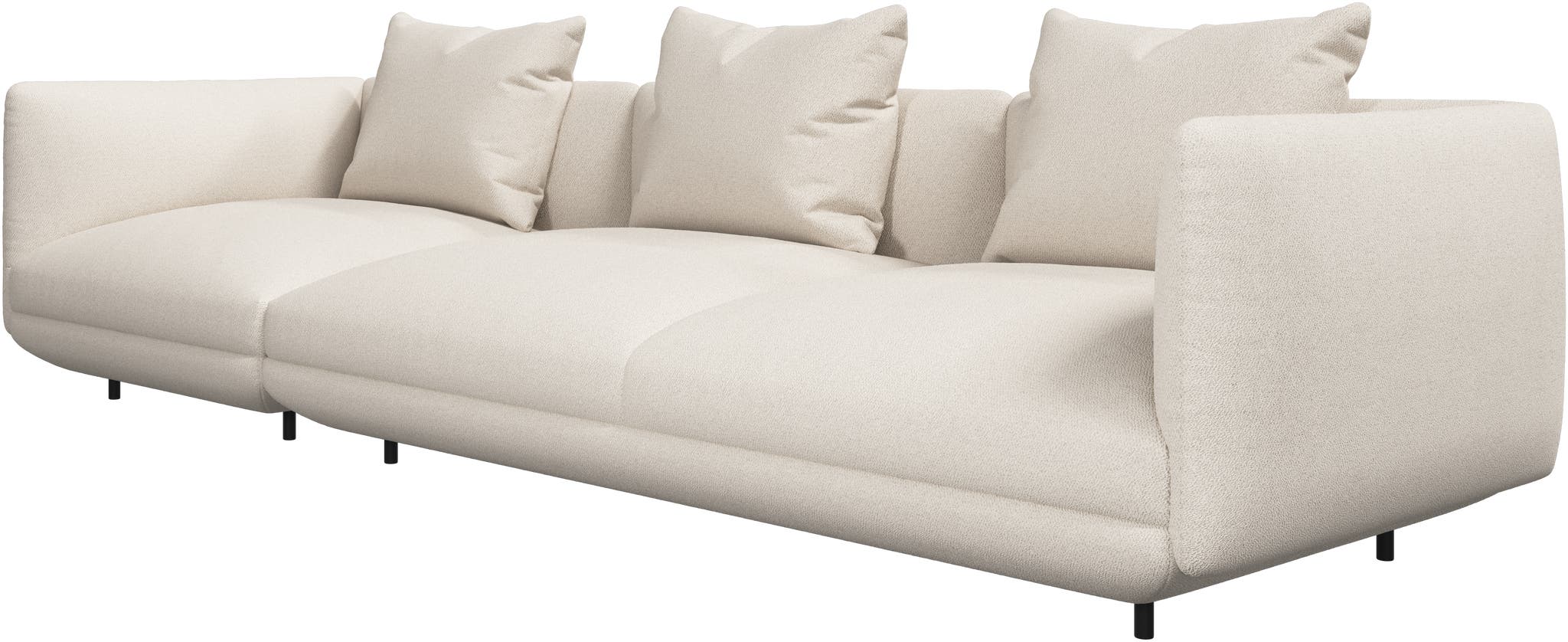 Imagen 2 de Sofá Salamanca de 3 plazas Lazio bouclé BoConcept - Blanco Blanco