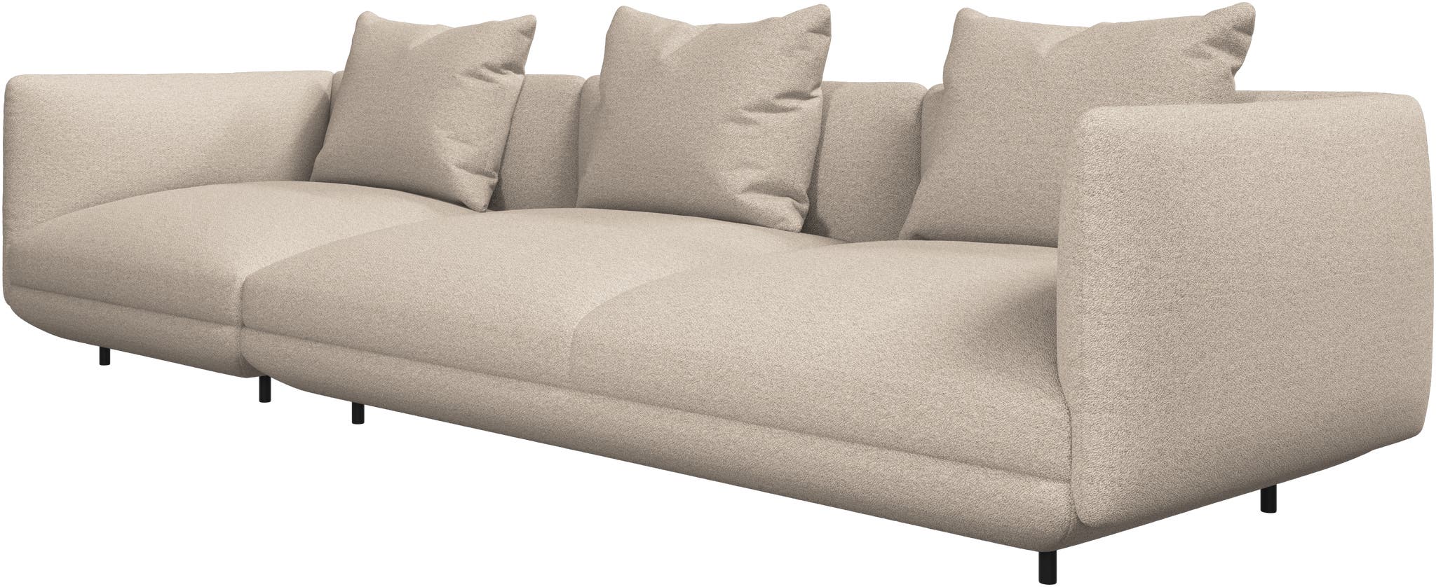 Imagen 2 de Sofá Salamanca de 3 plazas Lazio bouclé BoConcept - Beige Beige