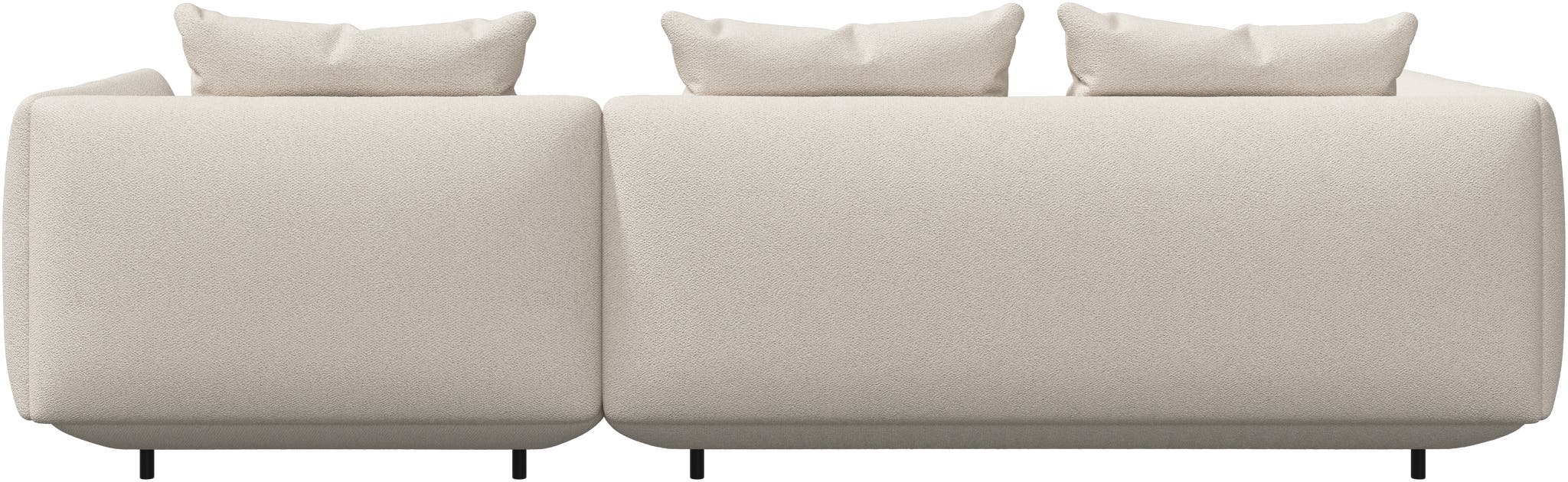 Sofá Salamanca chaiselongue derecha Lazio bouclé BoConcept - Blanco Blanco-3
