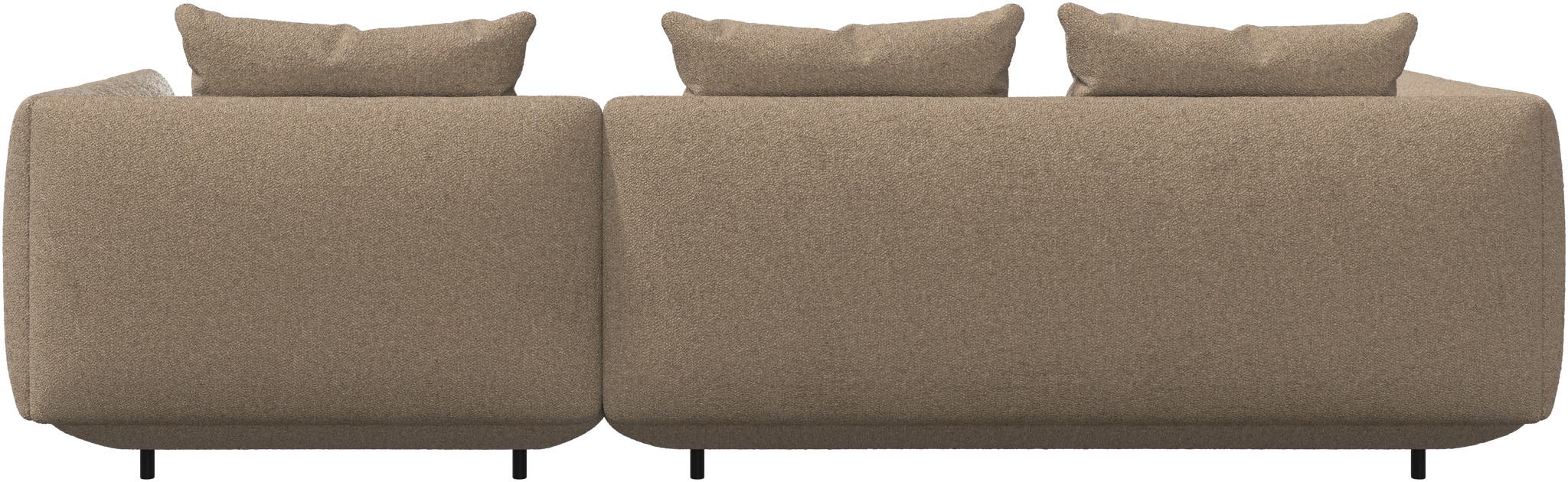 Sofá Salamanca chaiselongue derecha Lazio bouclé BoConcept - Marrón Marrón-3