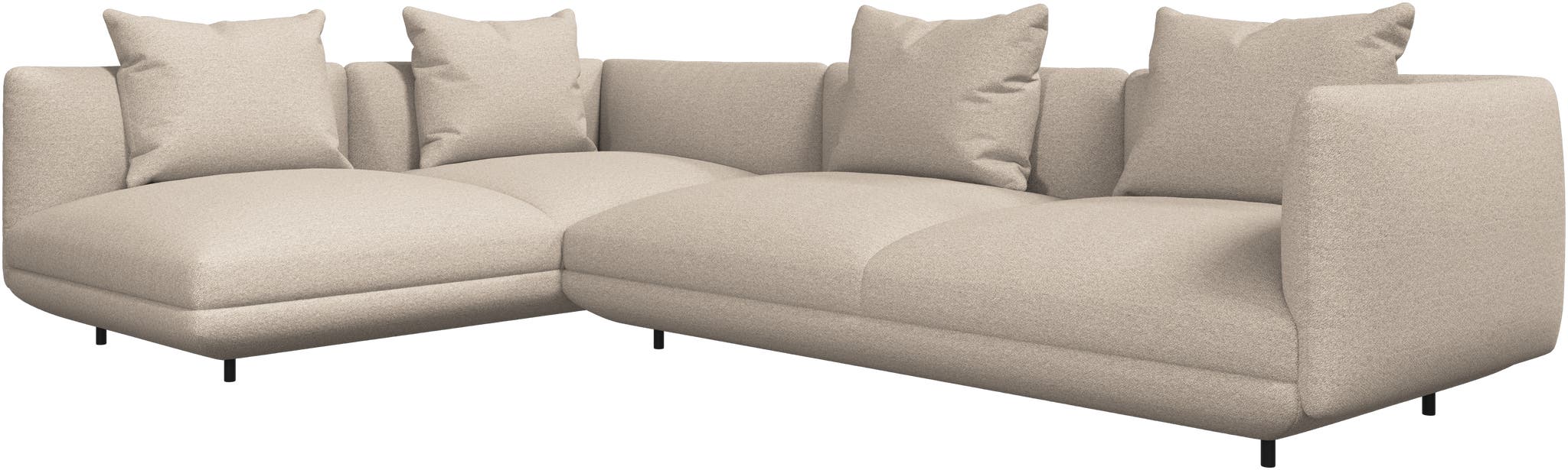Imagen 2 de Sofá Salamanca esquinero chaiselongue izquierda Lazio bouclé BoConcept - Beige Beige