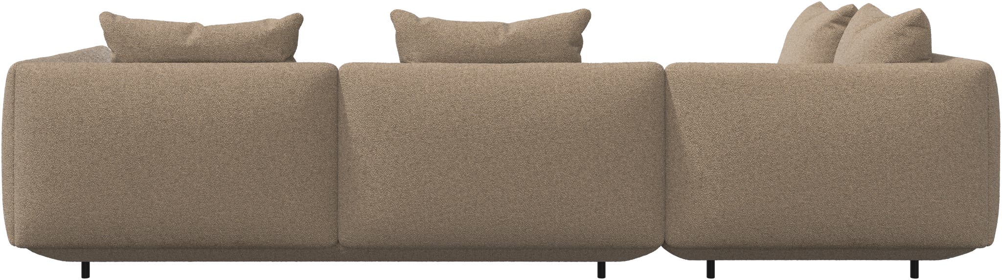 Imagen 3 de Sofá Salamanca esquinero chaiselongue izquierda Lazio bouclé BoConcept - Marrón Marrón