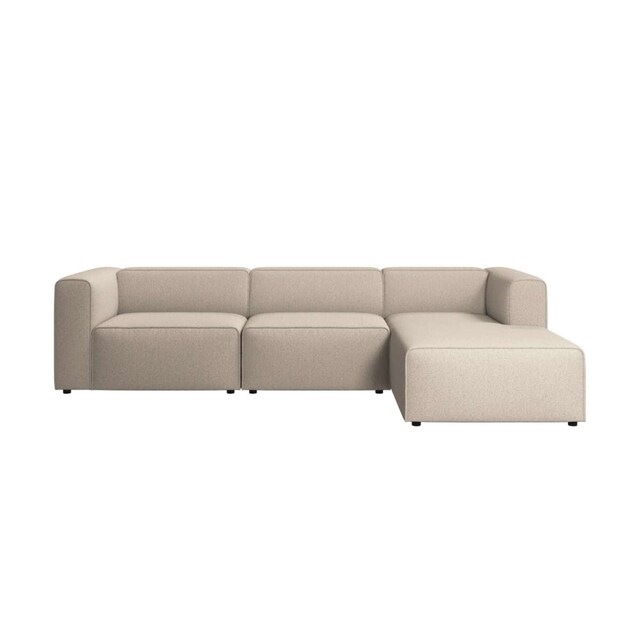 Imagen 0 de Sofá Carmo chaise longue tela Lazio bouclé BoConcept, derecha