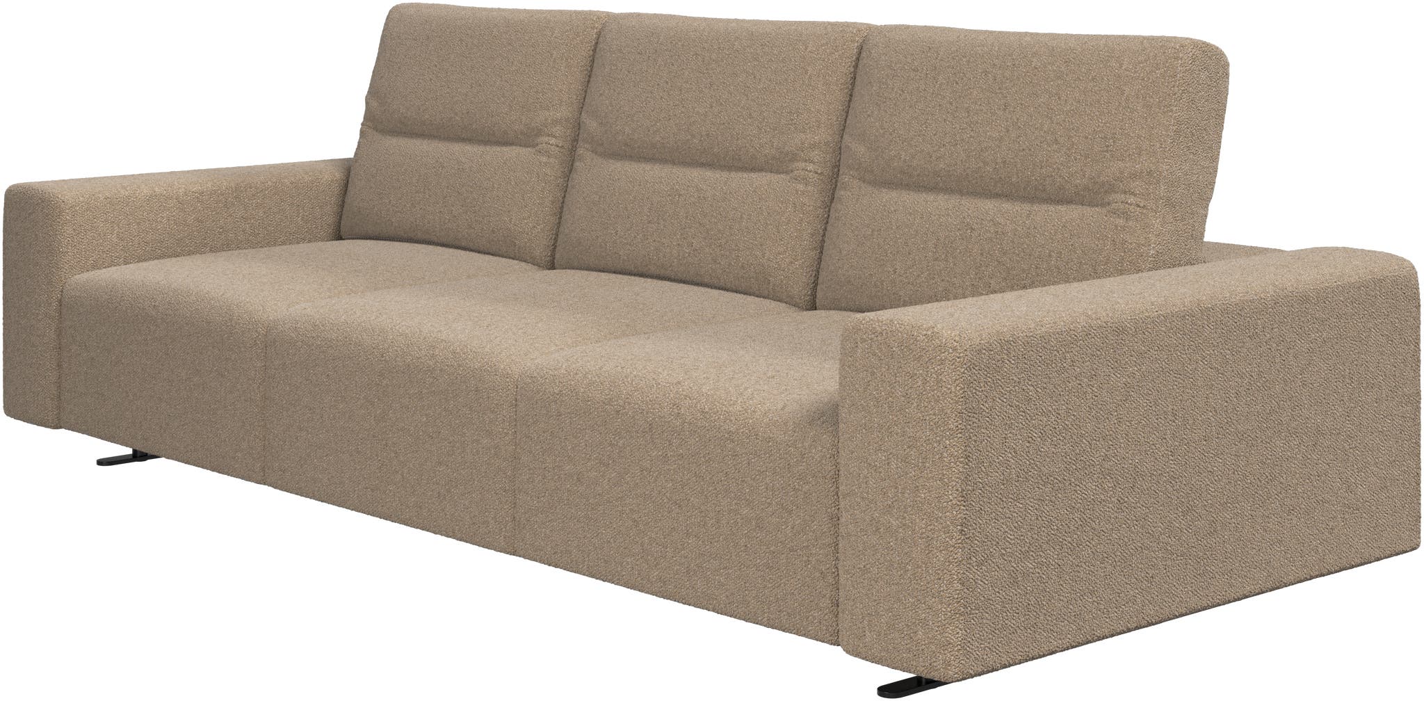 Imagen 2 de Sofá Hampton de 3 plazas Lazio bouclé BoConcept - Marrón Marrón