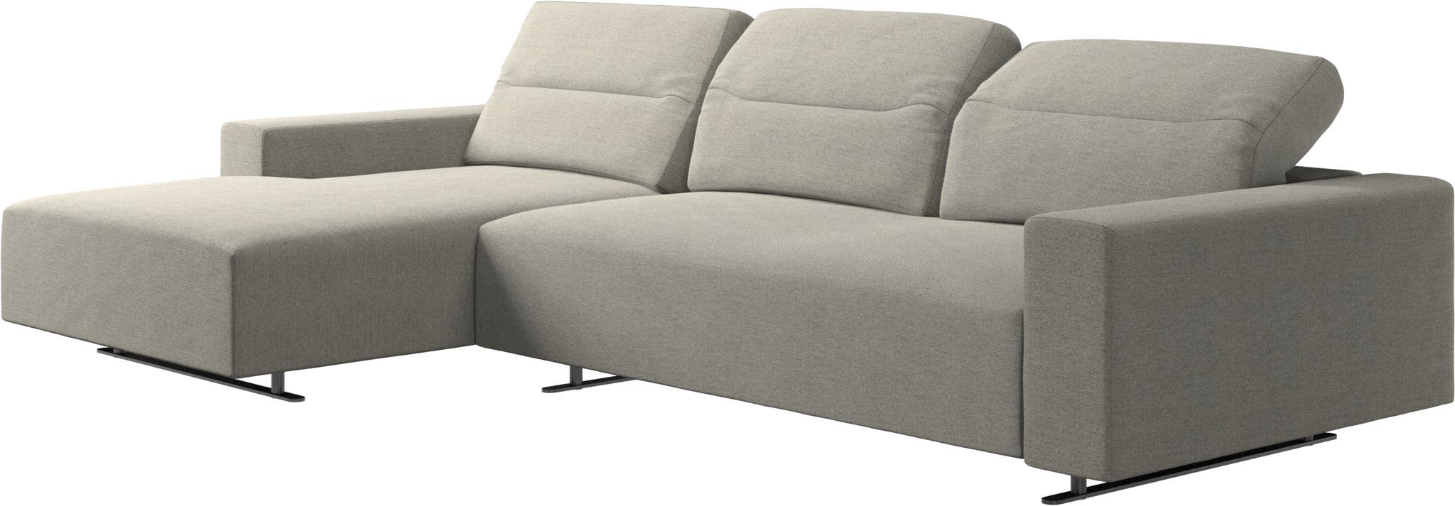 Imagen 2 de Sofá Hampton chaiselongue izquierda Lazio bouclé BoConcept - Beige Beige