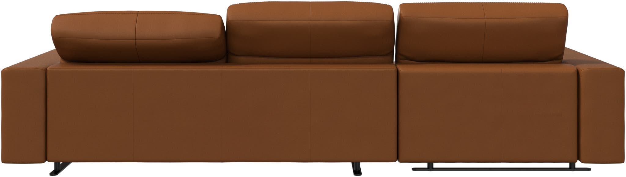 Imagen 3 de Sofá Hampton chaiselongue izquida piel BoConcept - Caramelo Caramelo