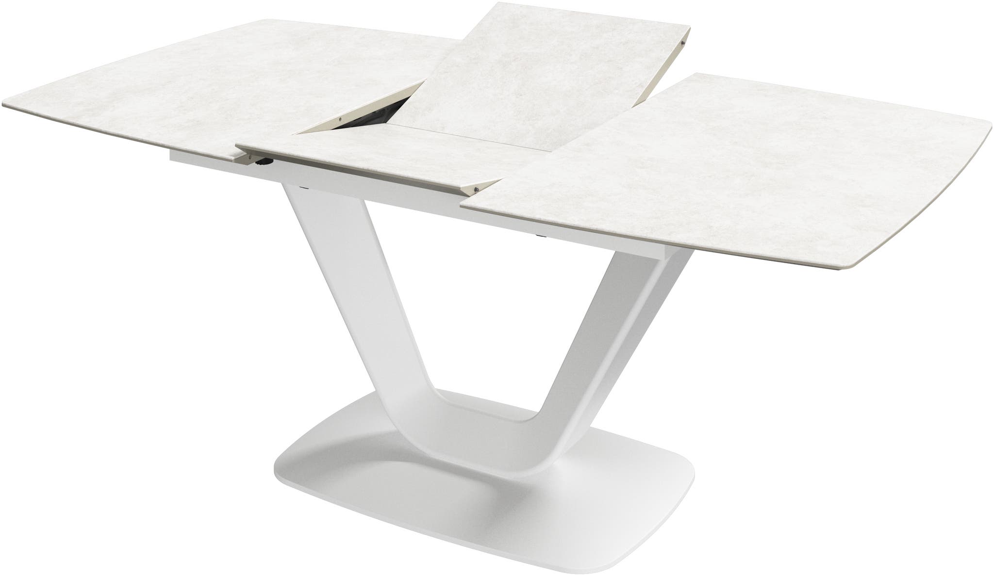 Mesa Alicante extensible 140/190cm cerámica BoConcept - Gris ceniza Gris ceniza-3