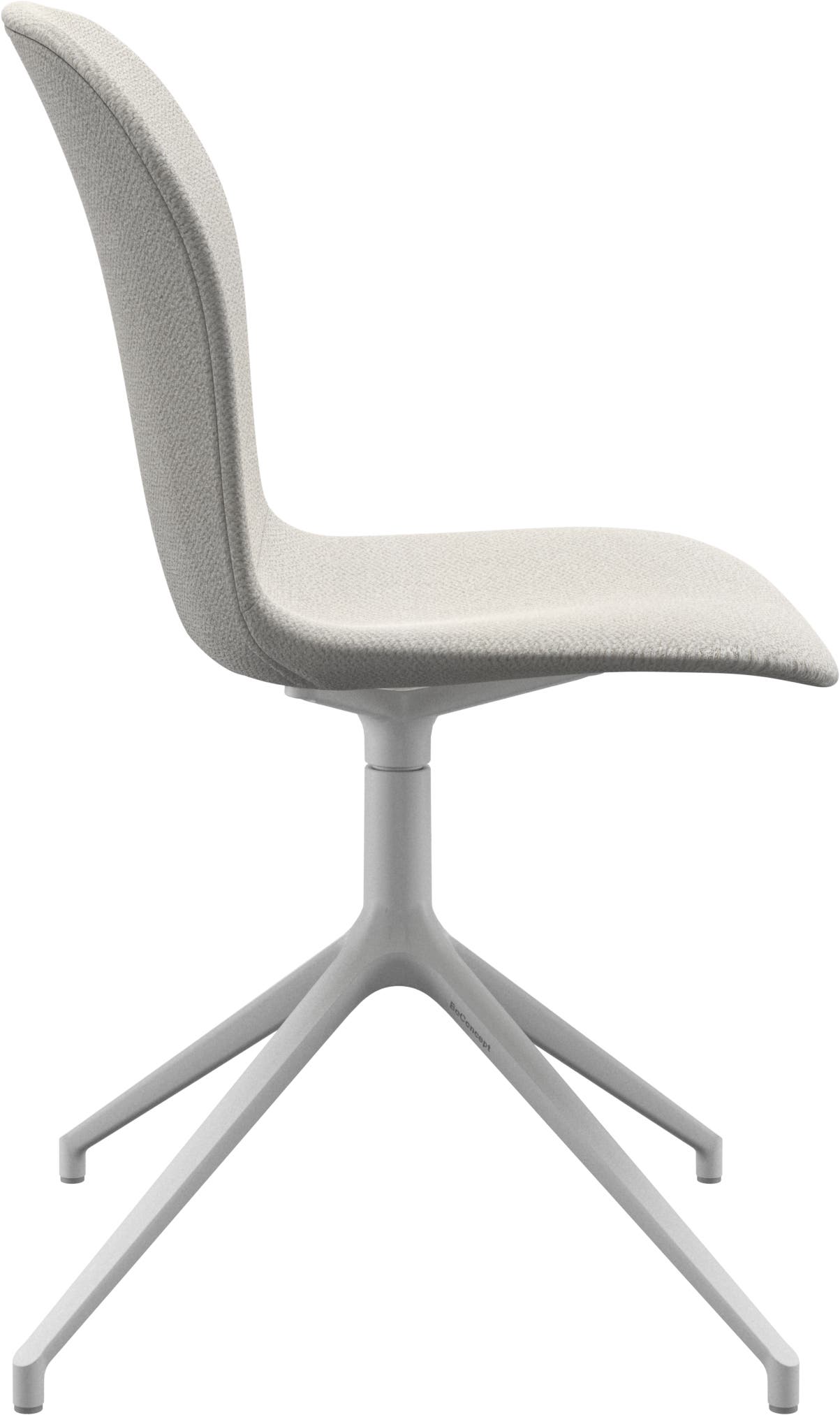 Imagen 2 de Pack de dos sillas Adelaide giratoria blanca tela Lazio BoConcept - Blanco Blanco