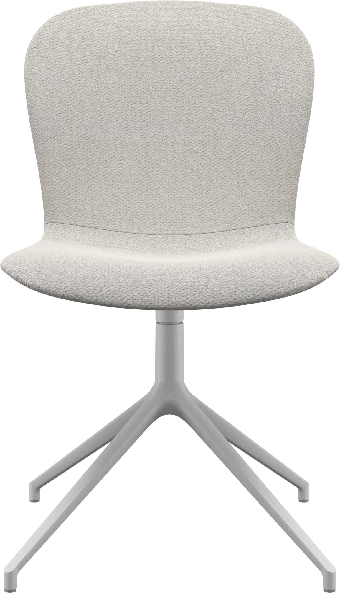 Imagen 3 de Pack de dos sillas Adelaide giratoria blanca tela Lazio BoConcept - Blanco Blanco