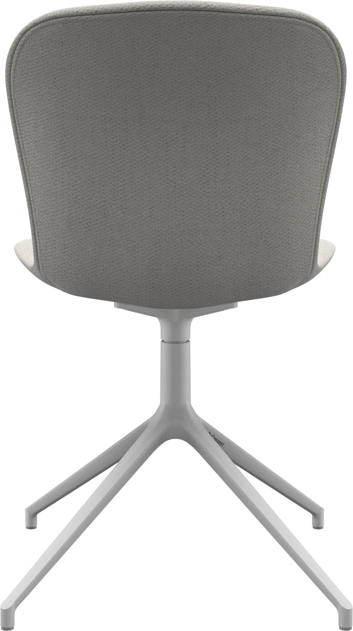 Imagen 4 de Pack de dos sillas Adelaide giratoria blanca tela Lazio BoConcept - Blanco Blanco