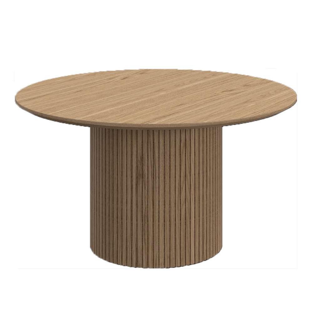 BoConcept - Mesa de centro Santiago redonda pata de roble BoConcept.