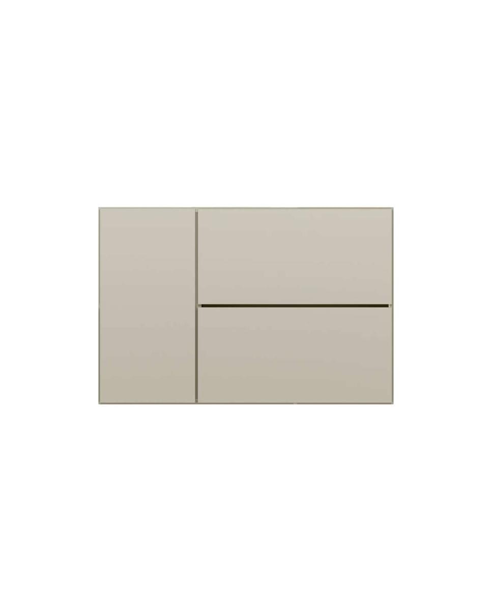 Imagen 1 de Armario de pared Lugano con puertas abatibles hacia abajo Boconcept - Gris claro Gris claro