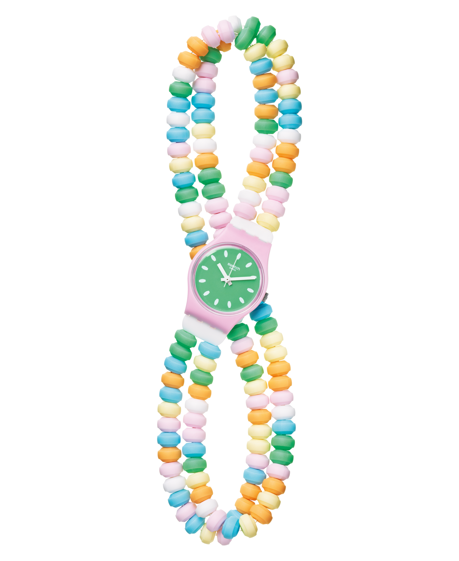 Reloj caramellissima s con correa color de plástico - Swatch - Rosa Rosa-3